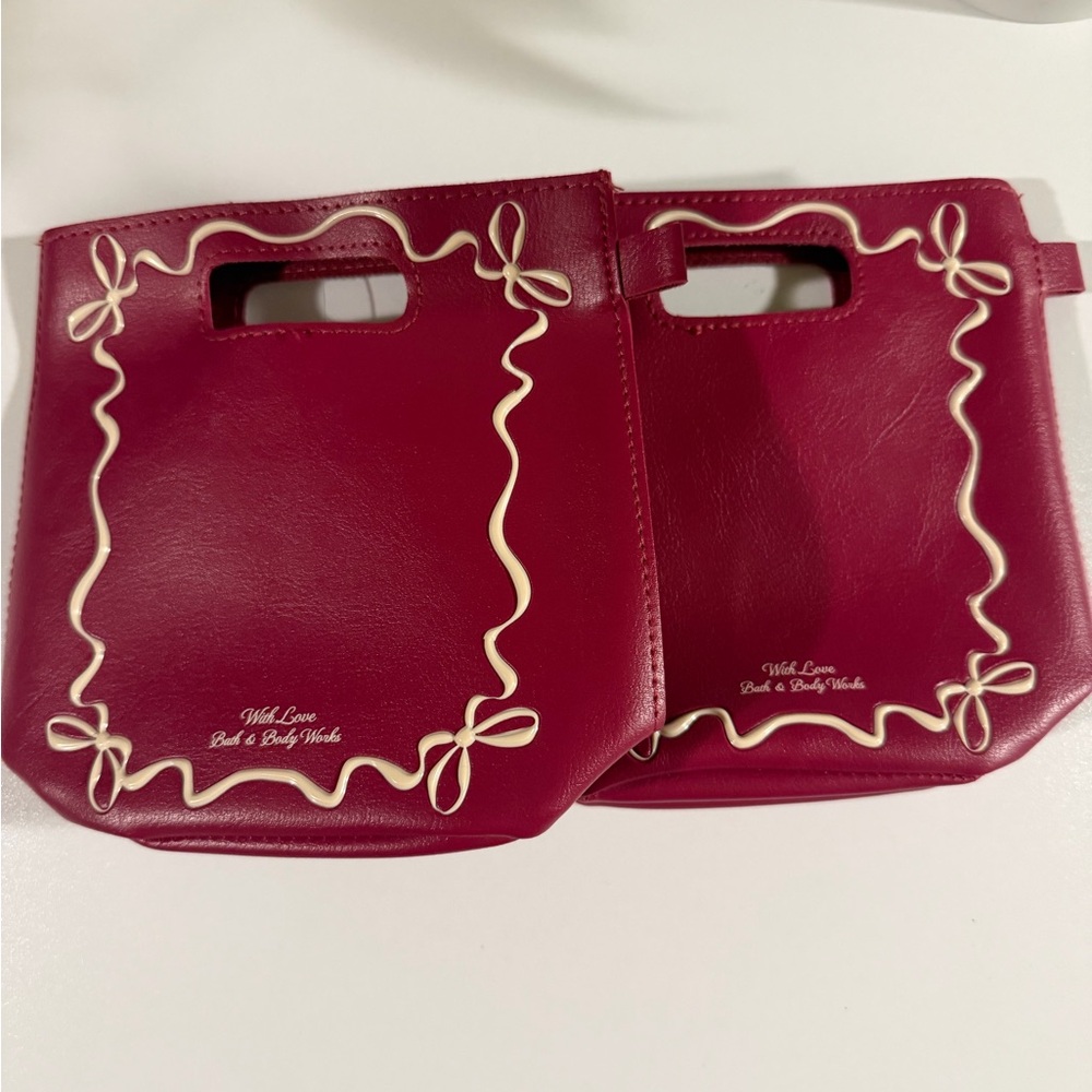 Bath & Body Works Mini leather Gift Bag